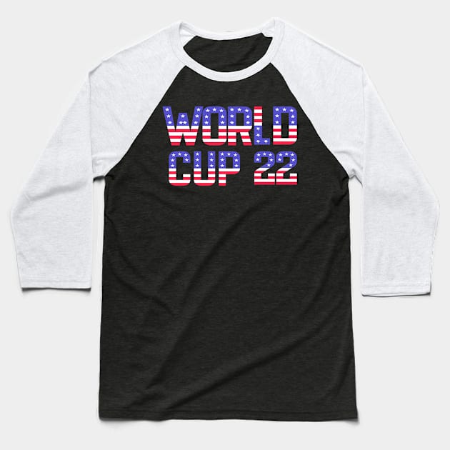 World Cup Qatar 2022 Baseball T-Shirt by raeex